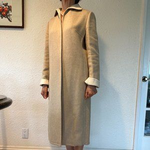 Vintage Valentino Miss V Wool Coat |  Size EU 44